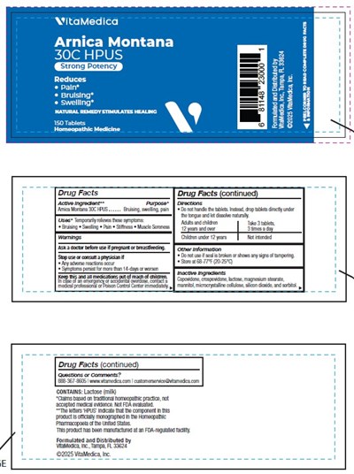 Bottle Label (Arnica 30c 150 Count Bottle Label)
